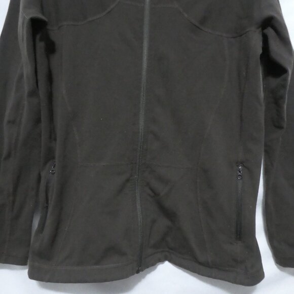 LULULEMON | medium | Brown Zip-Up Exercise - Fitness - Workout Jacket - Pockets - Picture 7 of 15